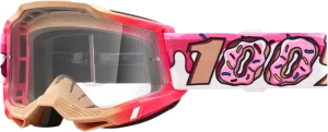 100% Accuri 2 Goggles - Donut - Clear 50013-00007