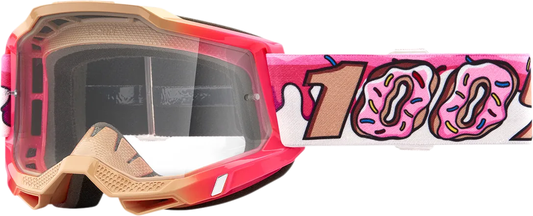 100% Accuri 2 Goggles - Donut - Clear 50013-00007