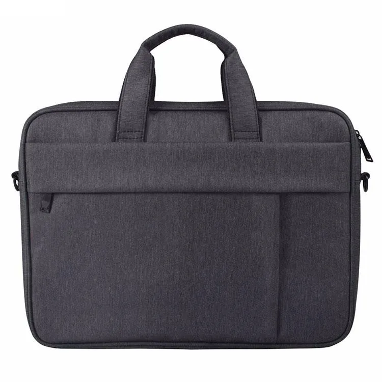 14.1 Inch Waterproof Anti-theft One-shoulder Handbag with Suitcase Belt
