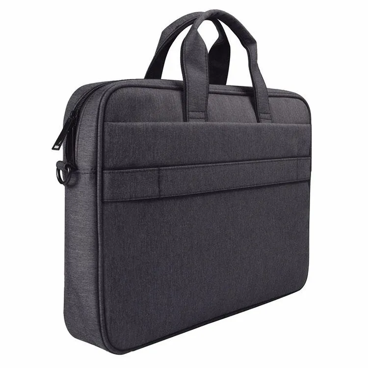 14.1 Inch Waterproof Anti-theft One-shoulder Handbag with Suitcase Belt