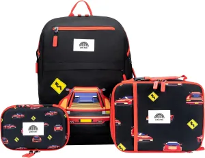 16'' Kids Backpack Set with Insulated Lunch Bag, and Pencil Case