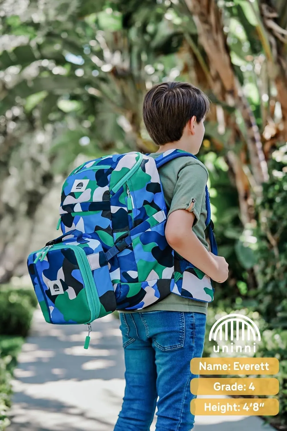 16'' Kids Backpack Set with Insulated Lunch Bag, and Pencil Case