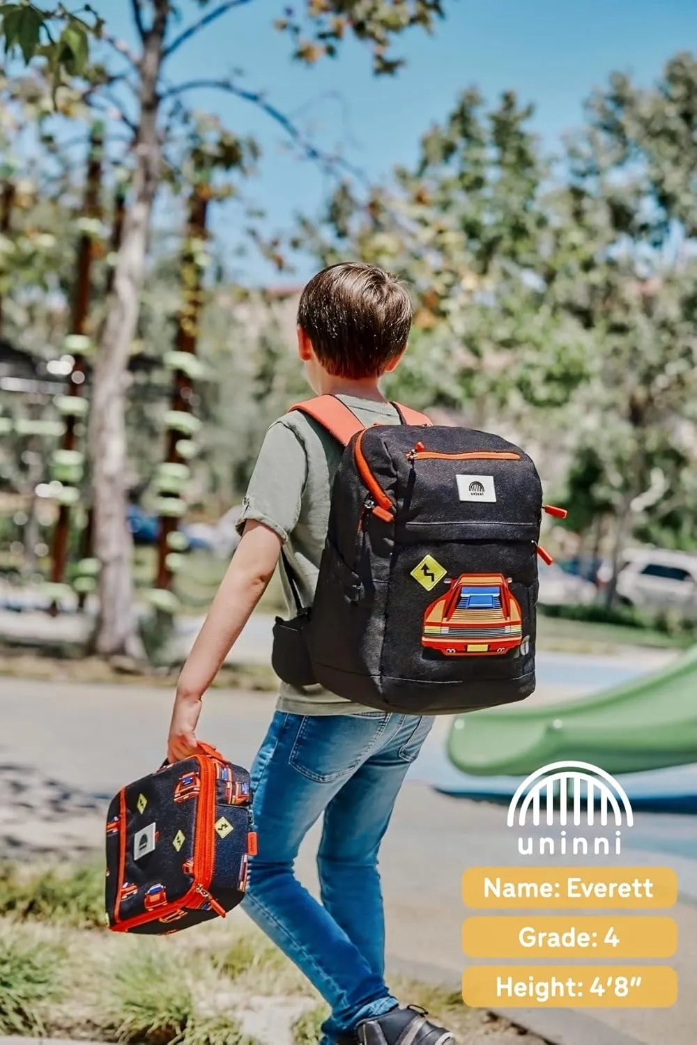 16'' Kids Backpack Set with Insulated Lunch Bag, and Pencil Case