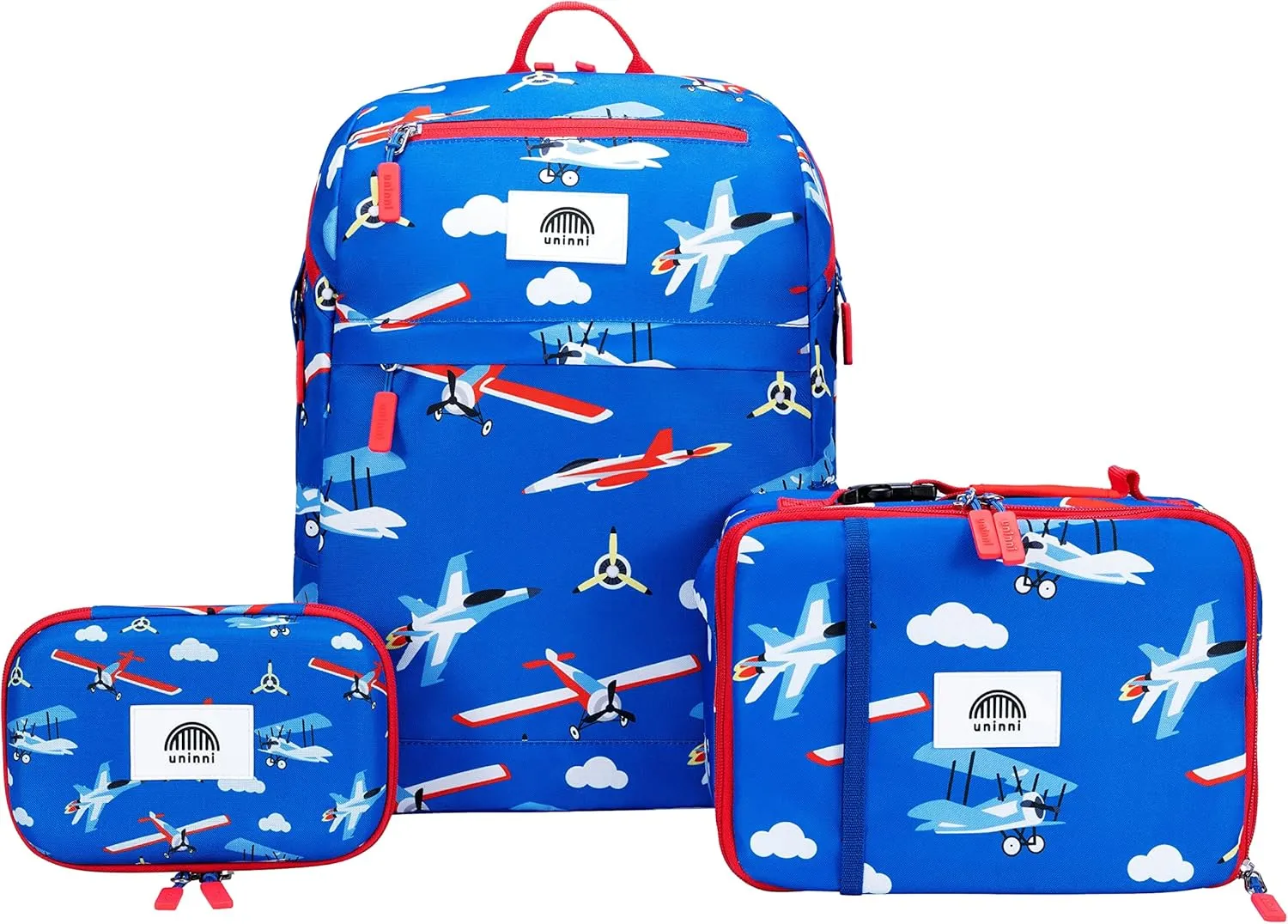 16'' Kids Backpack Set with Insulated Lunch Bag, and Pencil Case