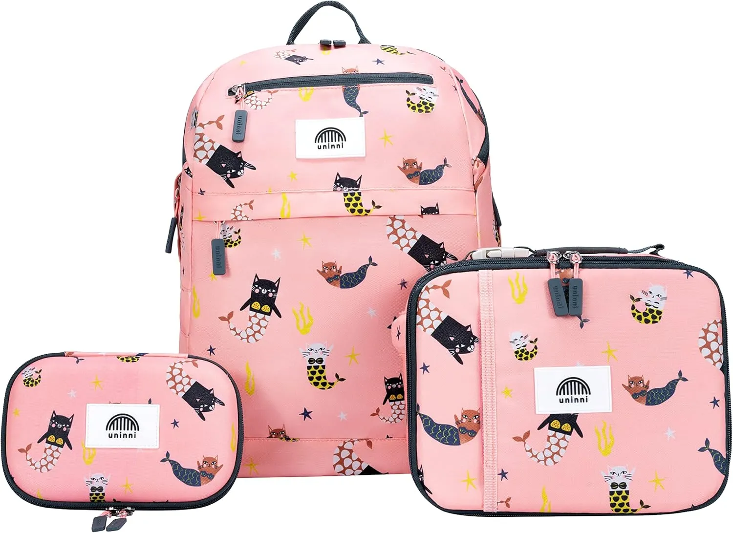 16'' Kids Backpack Set with Insulated Lunch Bag, and Pencil Case