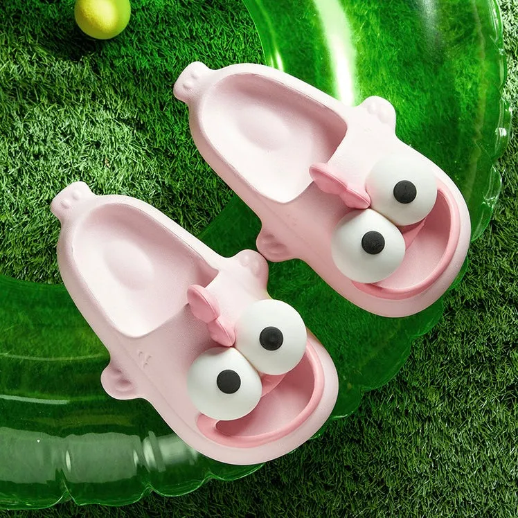 3D Cartoon Ugly Fish Summer Slippers