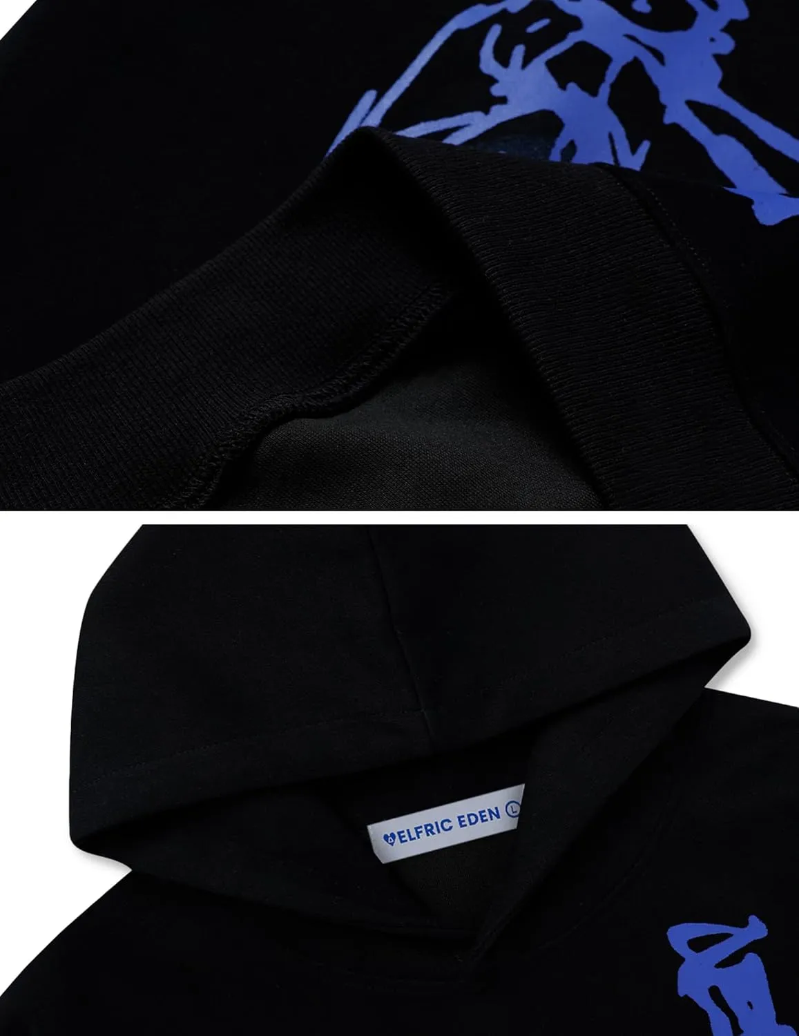 Aelfric Eden Hoodies for Women Oversized Graphic Hoodies Unisex Y2k Hooded Sweatshirt Pullover
