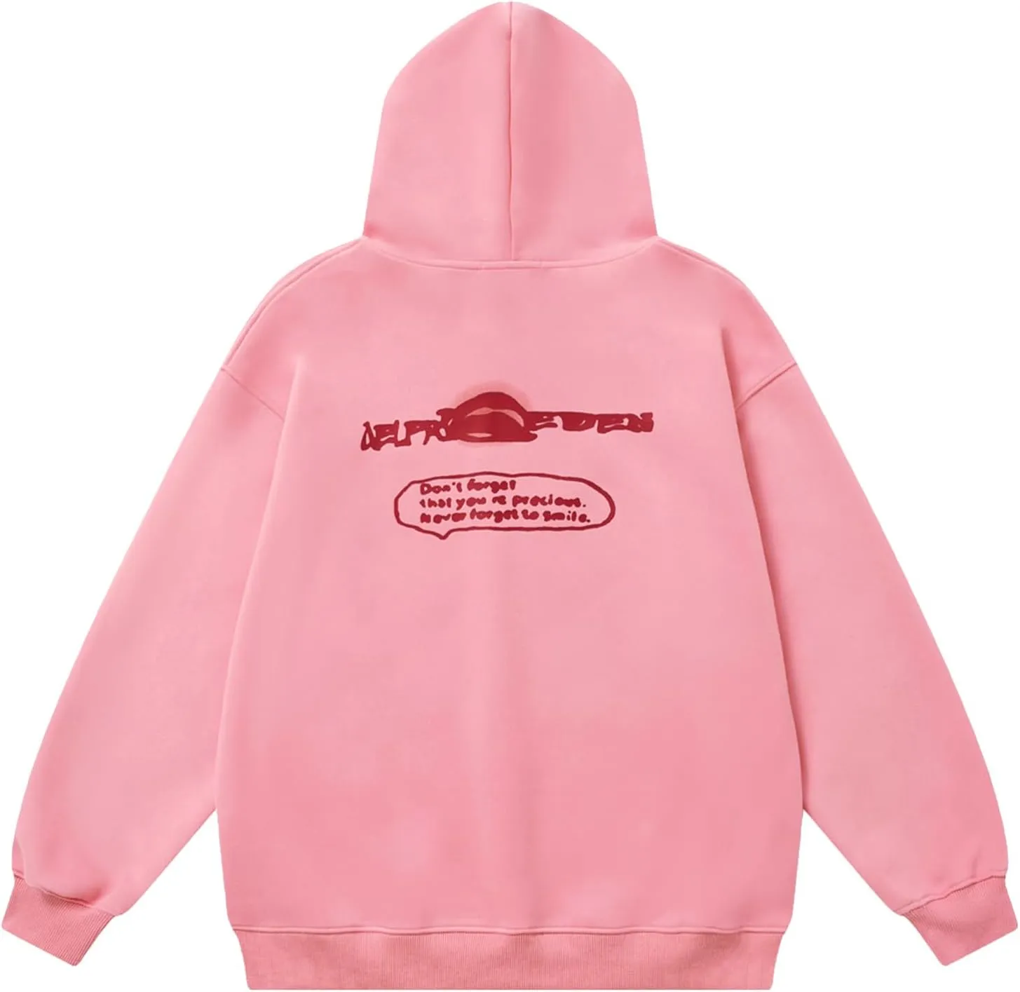 Aelfric Eden Hoodies for Women Oversized Graphic Hoodies Unisex Y2k Hooded Sweatshirt Pullover