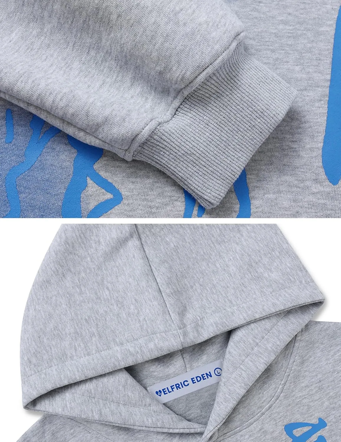 Aelfric Eden Hoodies for Women Oversized Graphic Hoodies Unisex Y2k Hooded Sweatshirt Pullover