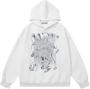 Aelfric Eden Womens Hoodies Oversized Graphic Hoodies Unisex Y2k Heavyweight Hoodie Pullover Trendy