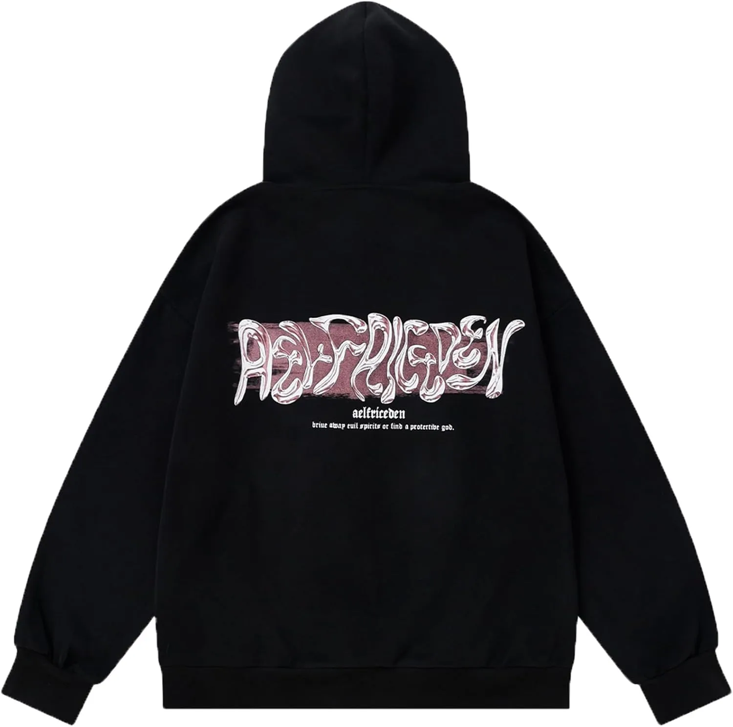 Aelfric Eden Womens Hoodies Oversized Graphic Hoodies Unisex Y2k Heavyweight Hoodie Pullover Trendy