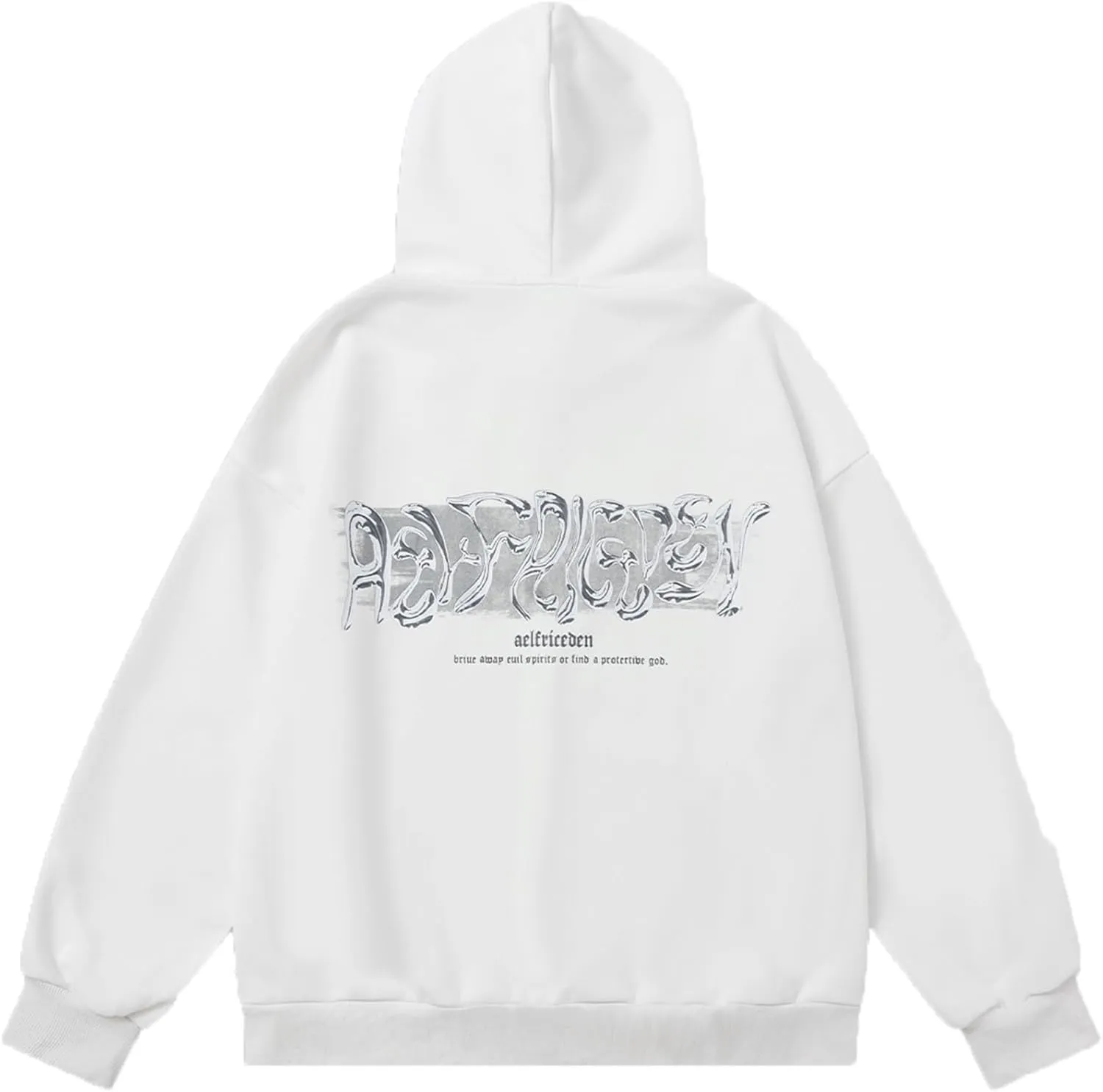 Aelfric Eden Womens Hoodies Oversized Graphic Hoodies Unisex Y2k Heavyweight Hoodie Pullover Trendy