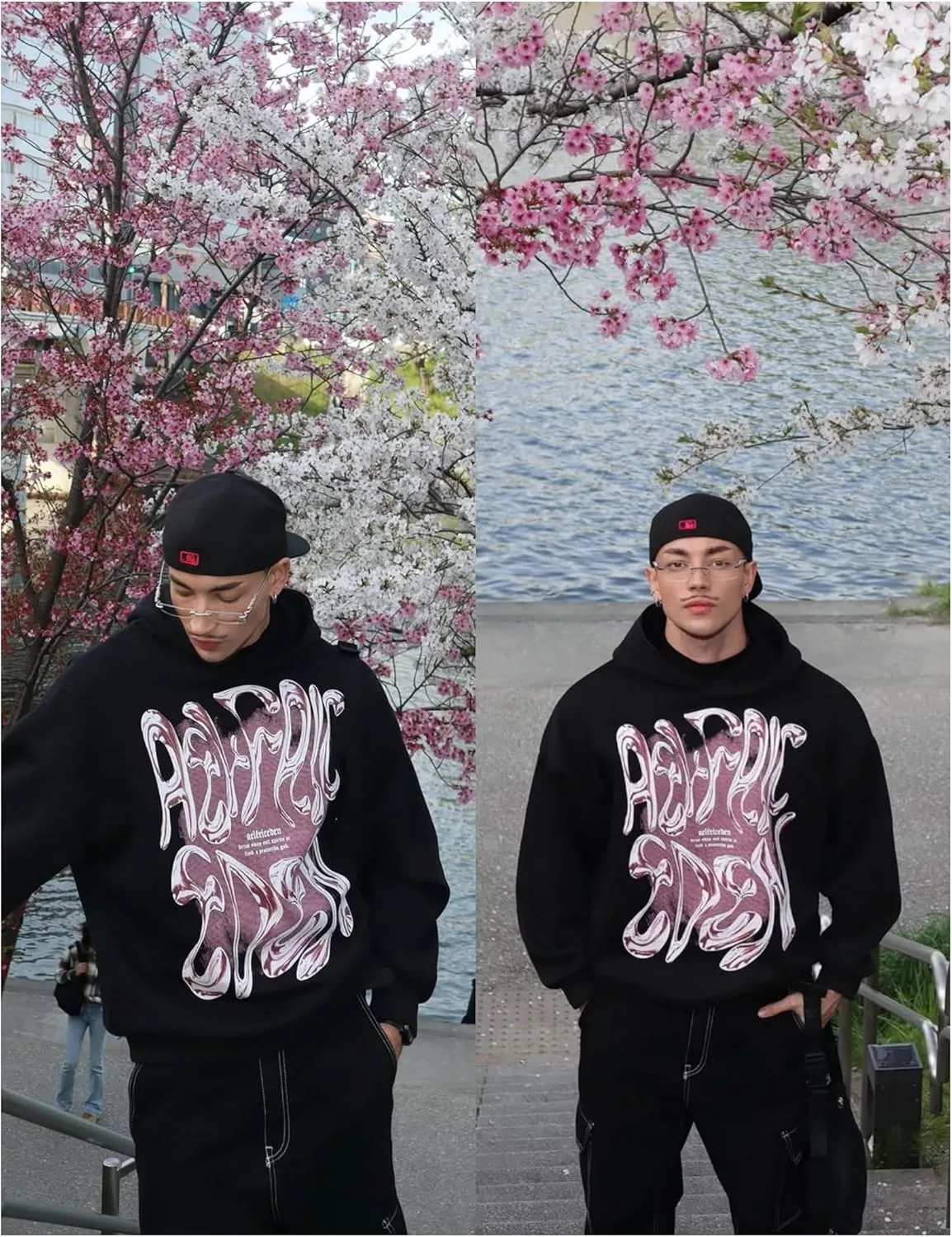 Aelfric Eden Womens Hoodies Oversized Graphic Hoodies Unisex Y2k Heavyweight Hoodie Pullover Trendy