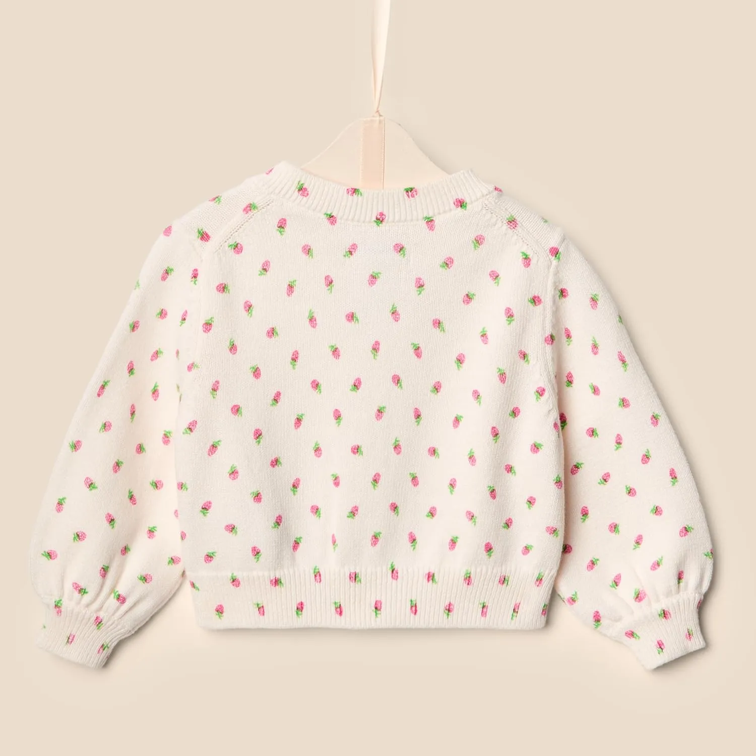 Amazon Essentials x Sofia Grainge Toddlers and Baby Girls' Lightweight Cardigan Sweater
