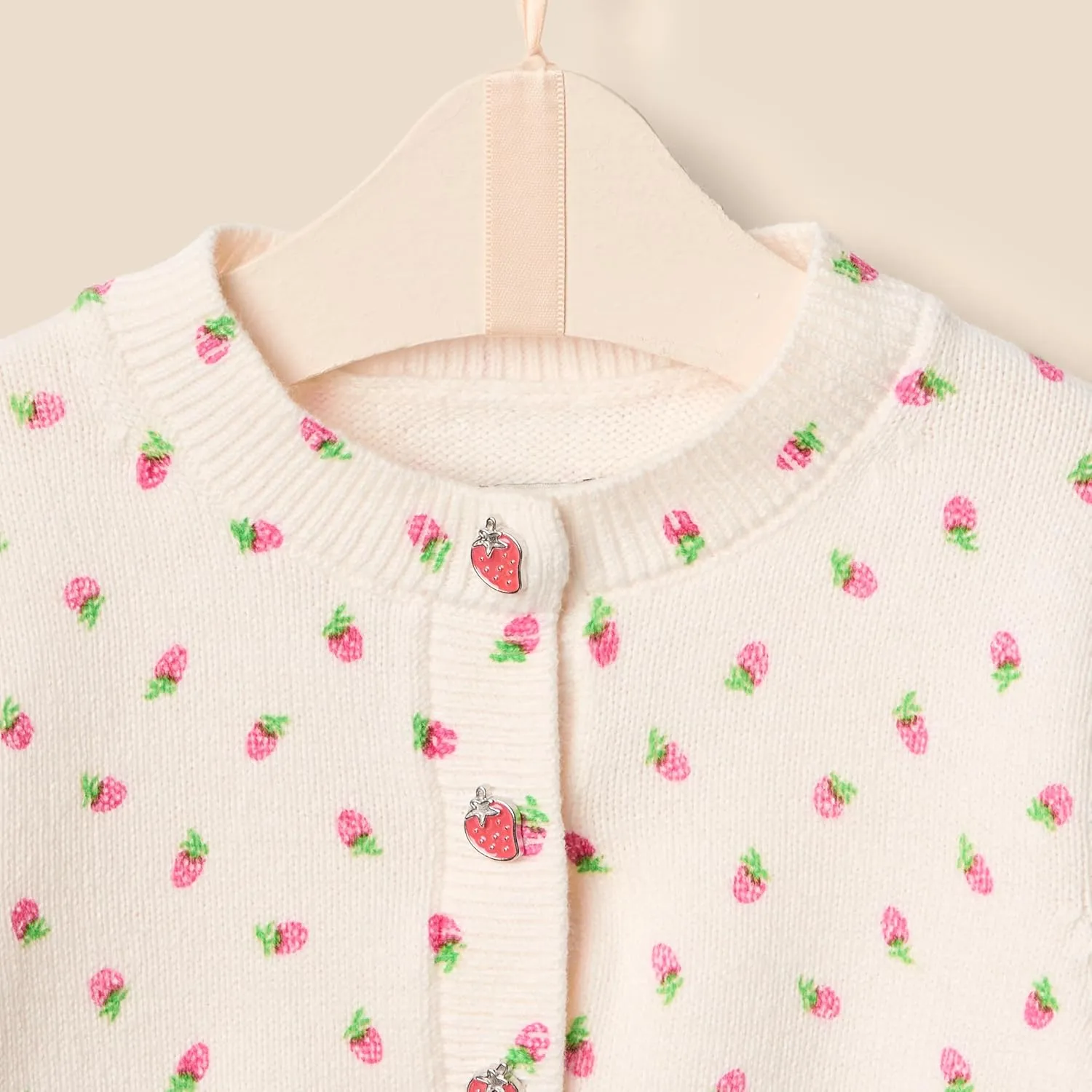 Amazon Essentials x Sofia Grainge Toddlers and Baby Girls' Lightweight Cardigan Sweater