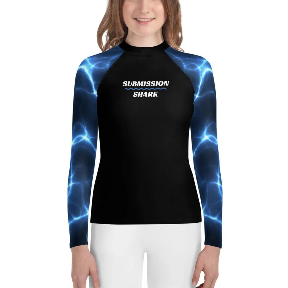 Aquatic Storms ~ Youth Rash Guard