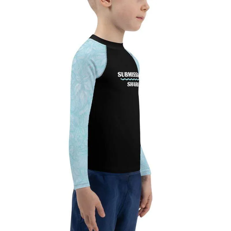 Baby Blue Beauty ~ Kids Rash Guard