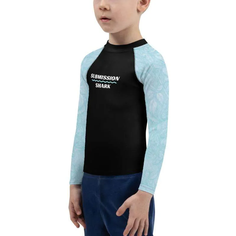 Baby Blue Beauty ~ Kids Rash Guard