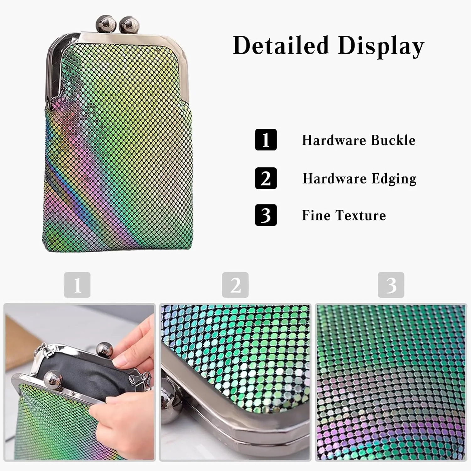 Bridal Wedding Purse Elegant Pouch Shoulder Retro Crossbody Handbag Women Mini Evening