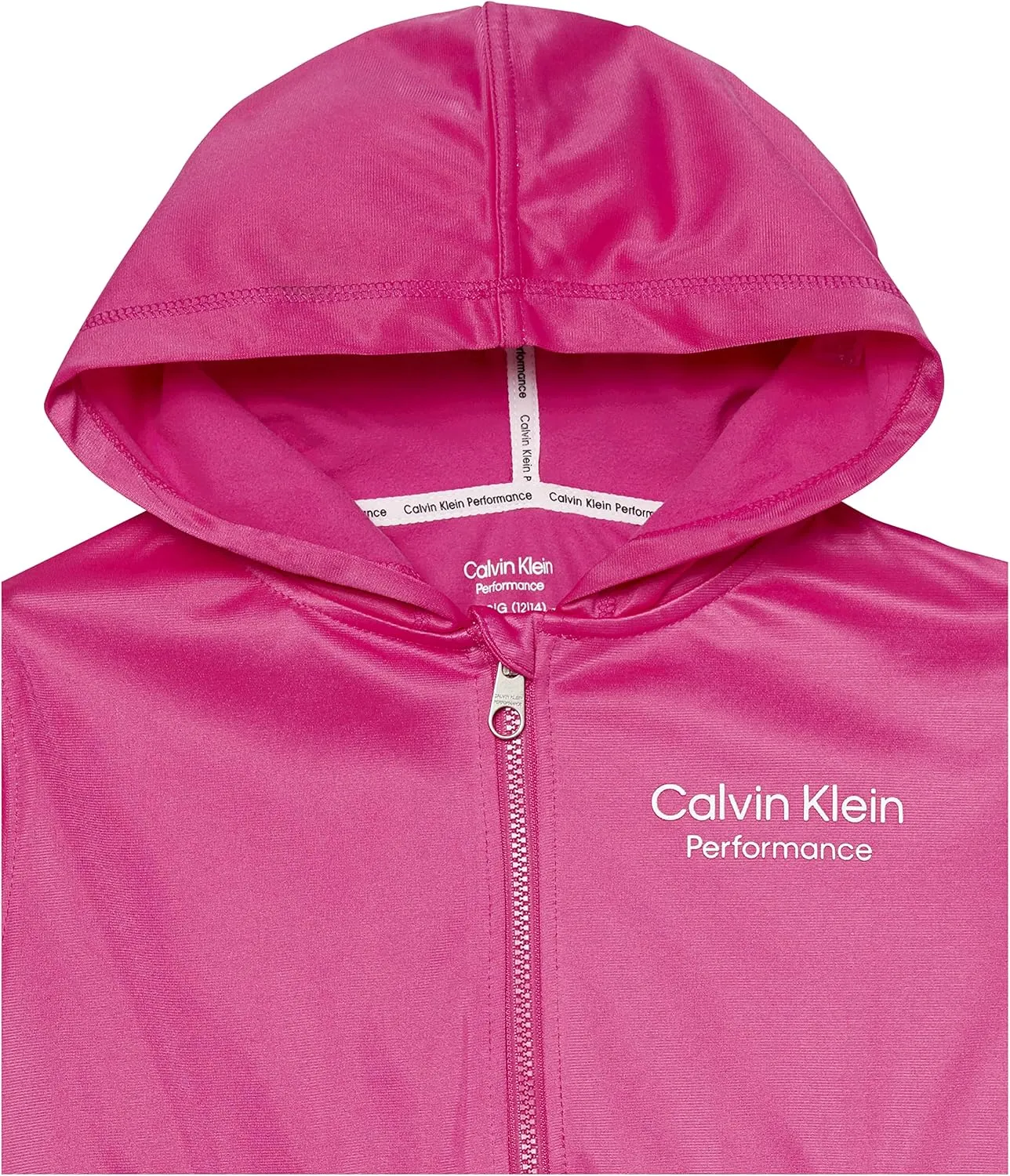 Calvin Klein Girls' Performance Sport Hoodie Sweatshirt