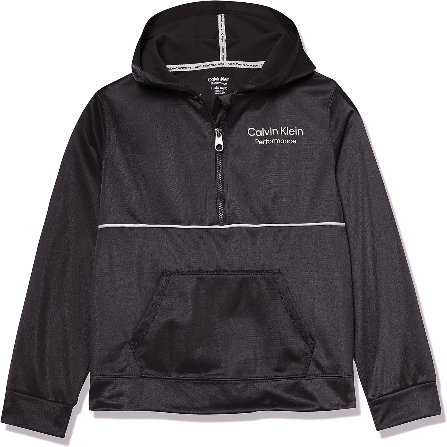 Calvin Klein Girls' Performance Sport Hoodie Sweatshirt