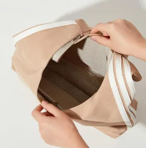 Canvas Hobo Bag for Women Casaul Shoulder Bag Trendy Sports Bag Satchel for Work Vacation