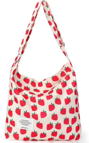 Canvas Tote Bag with External Pocket Design, Stylish Appearance, Adjustable Shoulder Strap