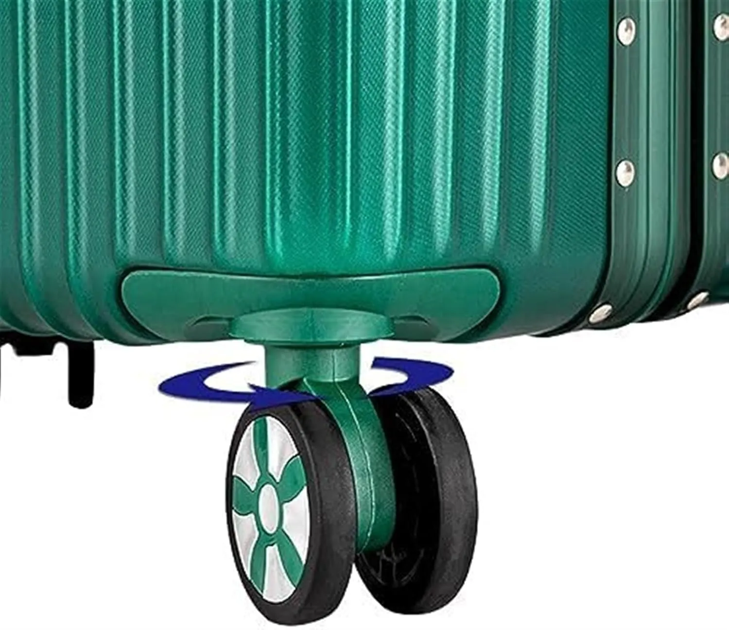 Carry-on Suitcase Luggage Lightweight Luggage,Spinner Double Wheel  Hardshell Suitcases for Travel Suitcase Carry-on Suitcases Carry On Luggages (Grn 20inch)