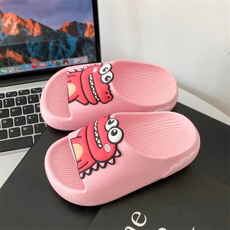 Cartoon Dinosaur Summer Slippers