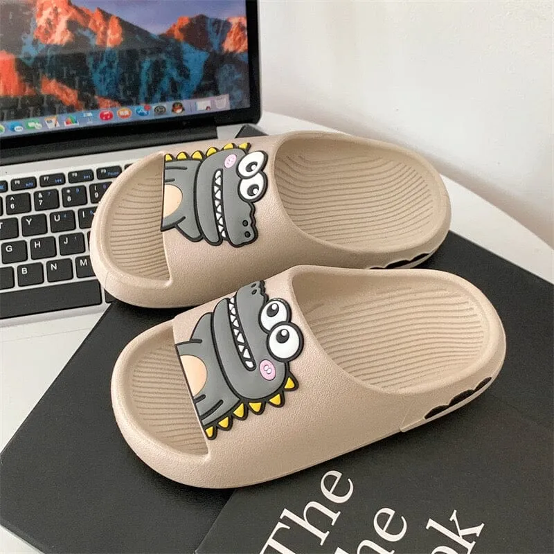 Cartoon Dinosaur Summer Slippers