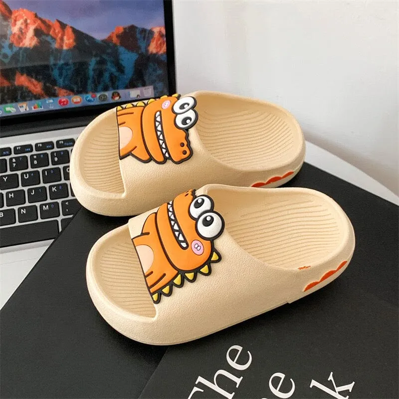Cartoon Dinosaur Summer Slippers