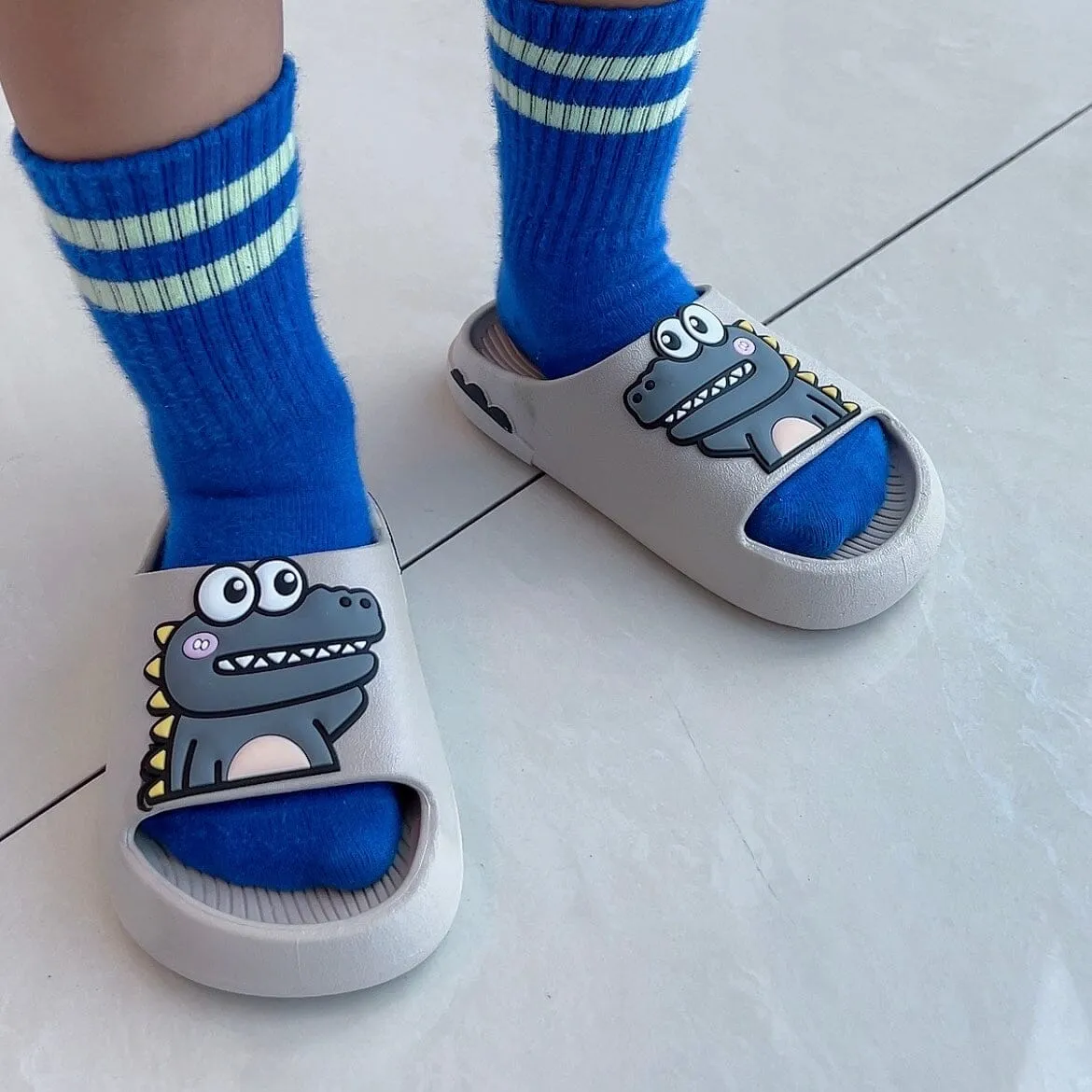 Cartoon Dinosaur Summer Slippers
