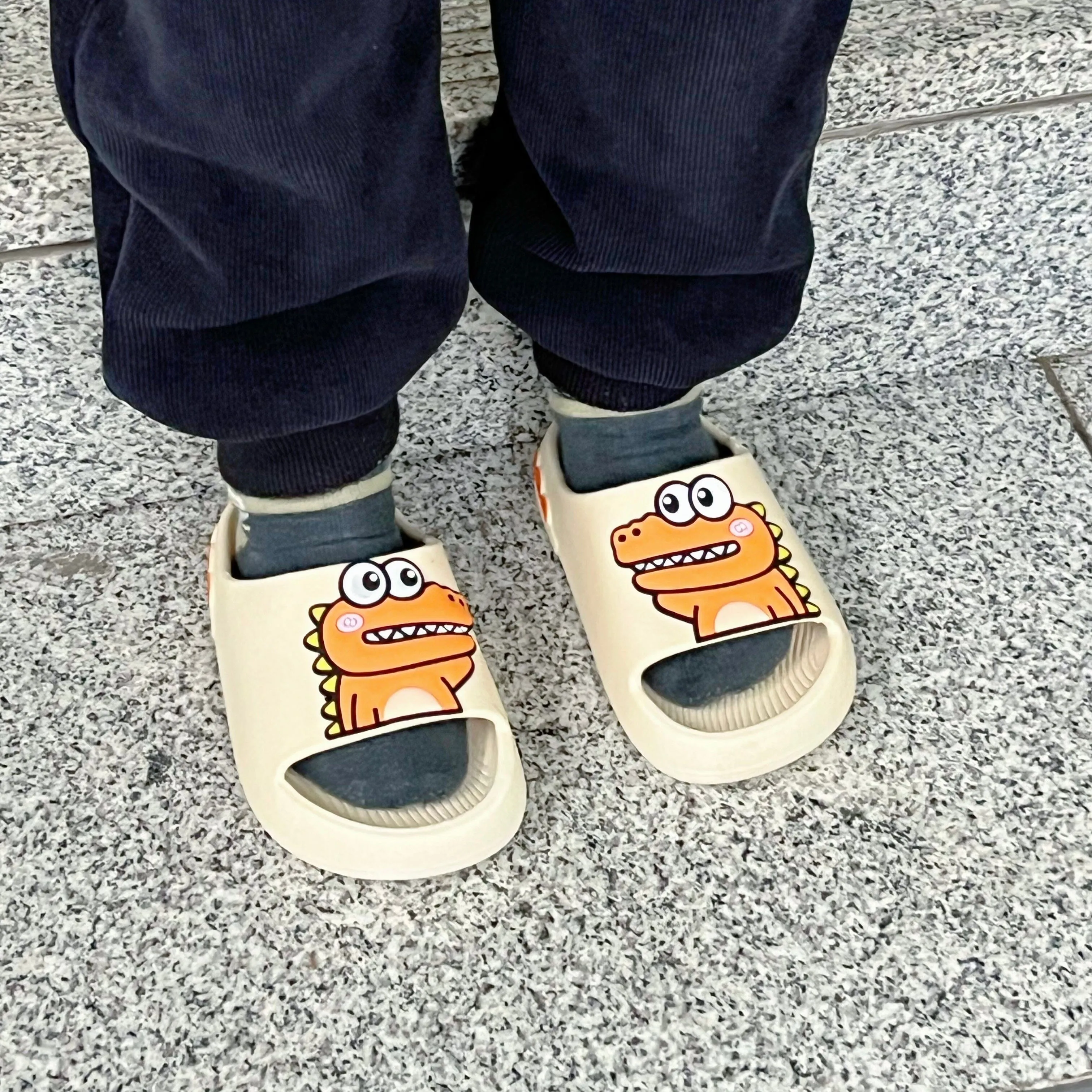 Cartoon Dinosaur Summer Slippers
