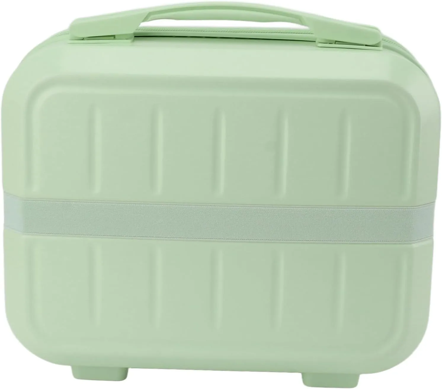Cosmetic Bag, 14 Inch Stylish and Portable Cosmetic Case for Travel (Avocado Green)