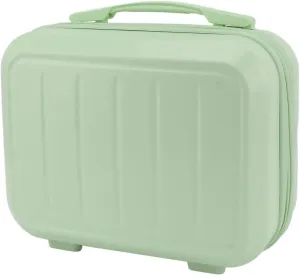 Cosmetic Bag, 14 Inch Stylish and Portable Cosmetic Case for Travel (Avocado Green)