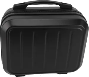Cosmetic Bag, 14 Inch Stylish and Portable Cosmetic Case for Travel (Black)