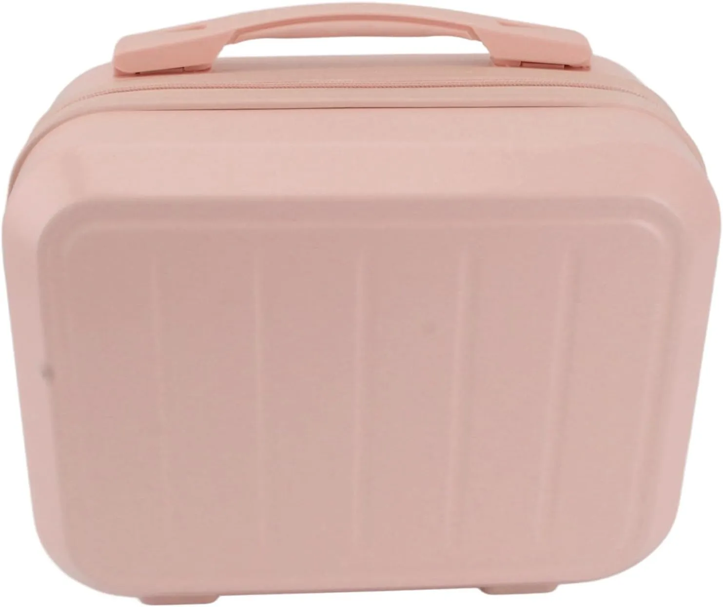 Cosmetic Bag, 14 Inch Stylish and Portable Cosmetic Case for Travel (Pink)