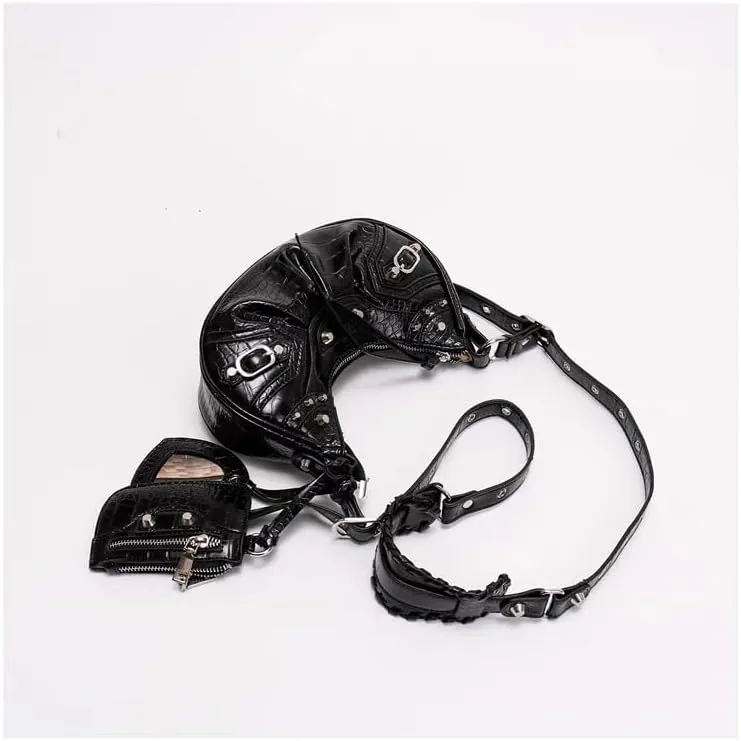 Crossbody Bags for Women y2k Shoulder Bags Trendy Small Purses Y2K Purse for Women Leather Hobo Bag Fashion Tote Bag