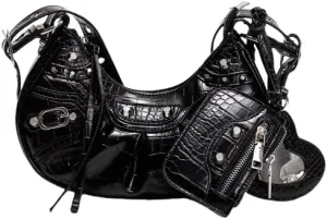 Crossbody Bags for Women y2k Shoulder Bags Trendy Small Purses Y2K Purse for Women Leather Hobo Bag Fashion Tote Bag