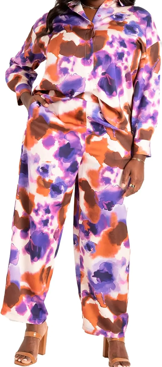 ellos Women's Plus Size A-Line Knit Tee Dress