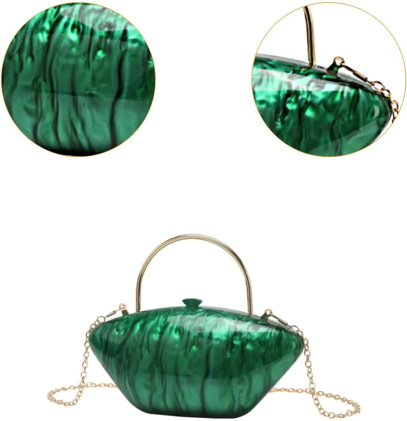 Evening Clutch Purse Stylish Crossbody Bag for Banquet Holidays Dating Night Out