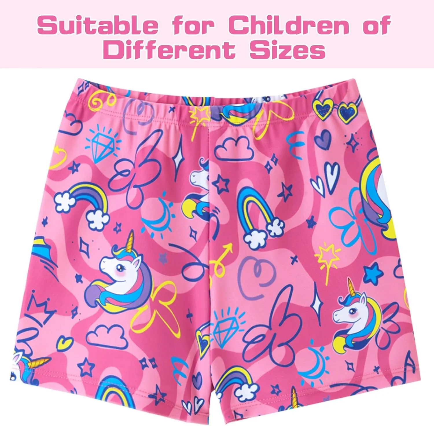 Girls Tankini Swimsuit 2 Pieces Mermaid Bathing Suit Little Girls Summer Beach Rash Guard Swimwear for 3-6 Years
