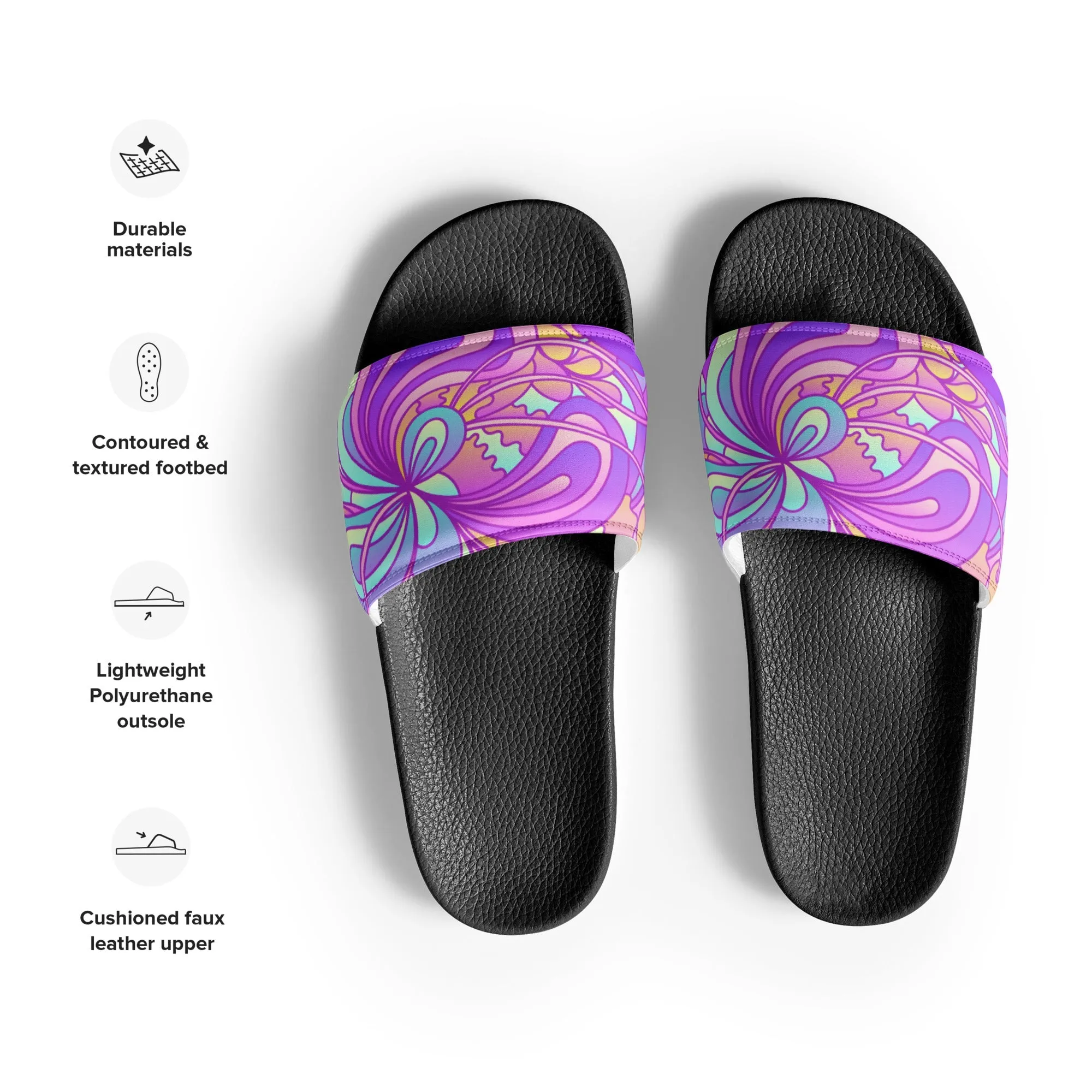 HAWAII WOMEN'S SLIDES - PURPLE DELICA