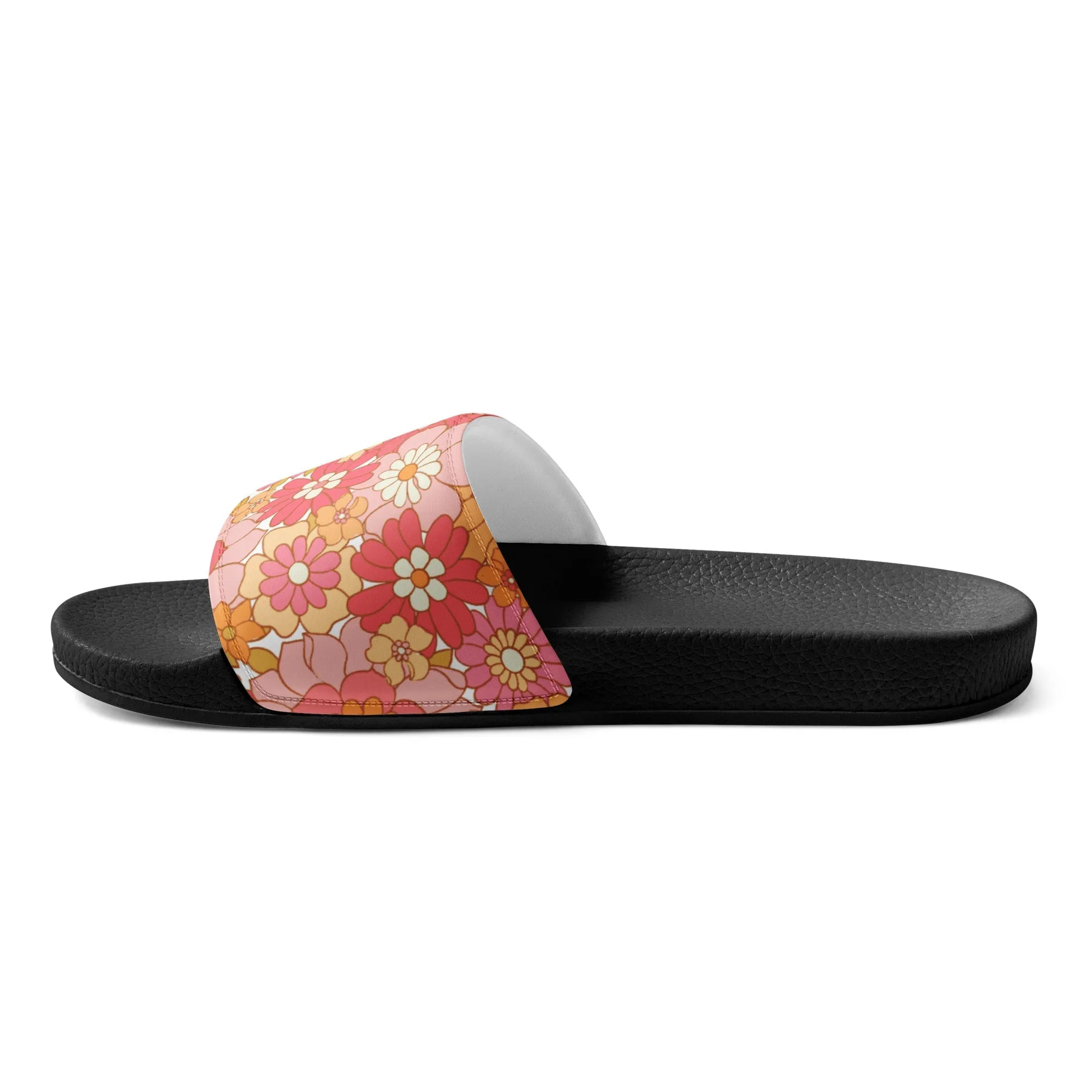 HAWAII WOMEN'S SLIDES - RETRO BLOOMS