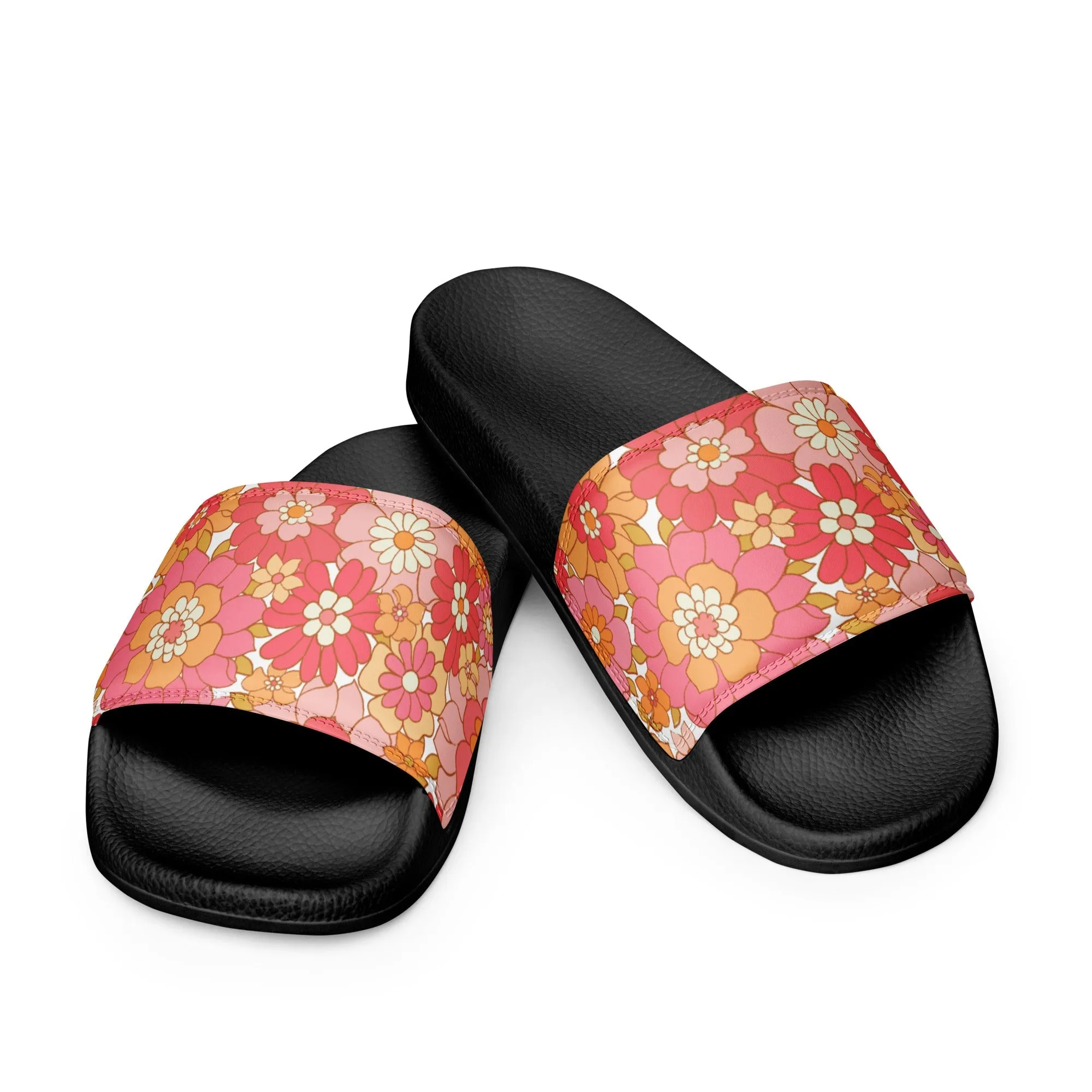HAWAII WOMEN'S SLIDES - RETRO BLOOMS