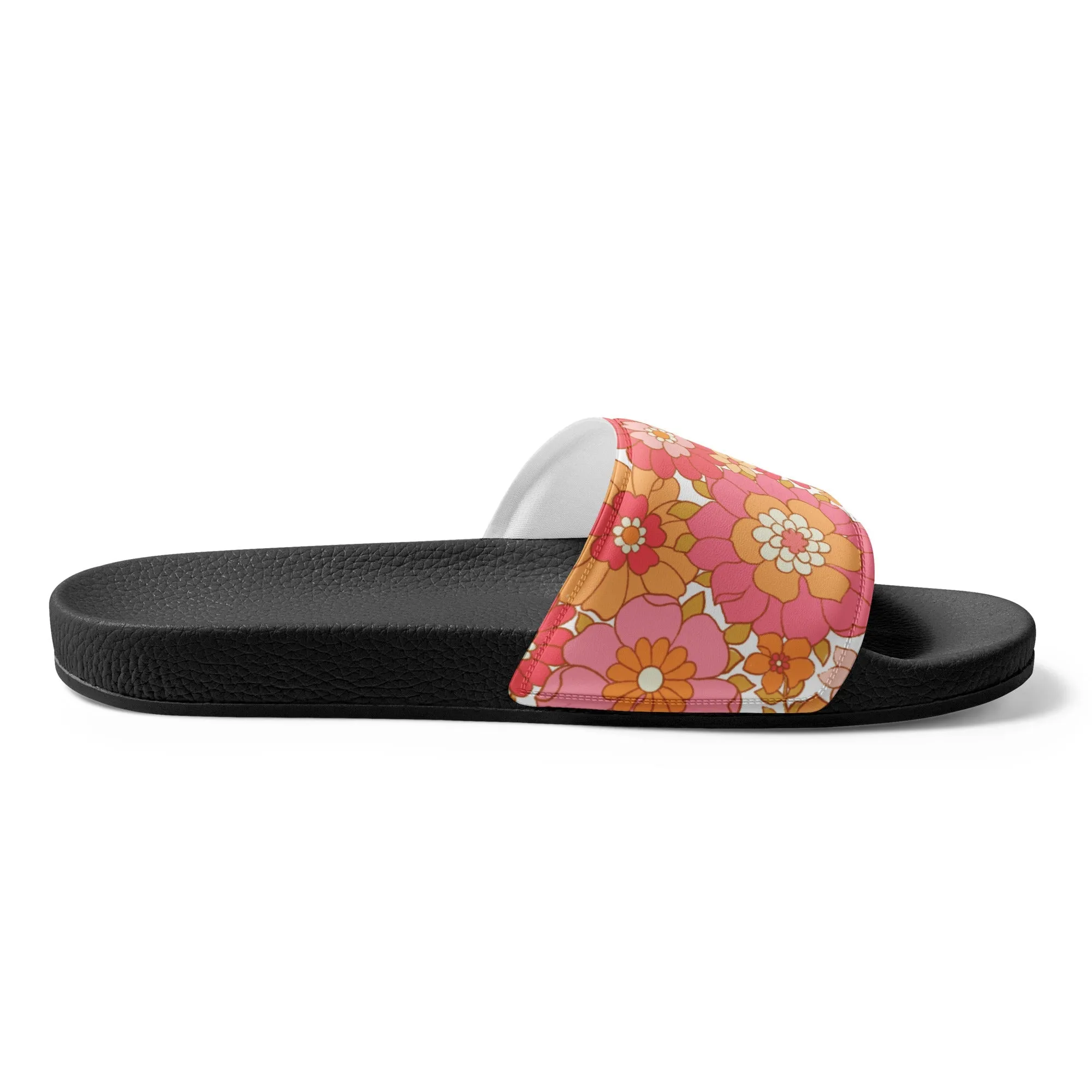 HAWAII WOMEN'S SLIDES - RETRO BLOOMS