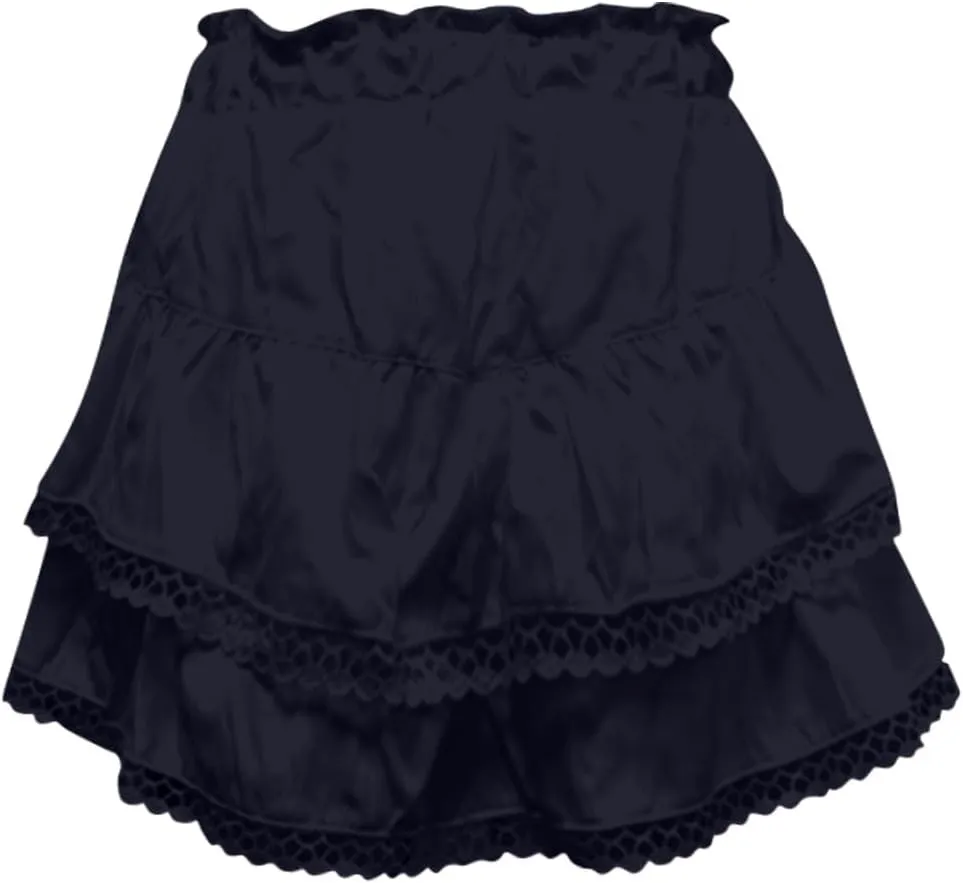 High Waisted Skirts for Women Trendy Summer Asymmetrical Hem Flowy Boho Cute Dress