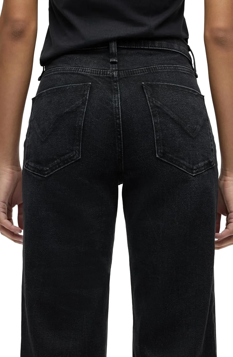 HUDSON Women's Rosie High-Rise Wide Leg Jean