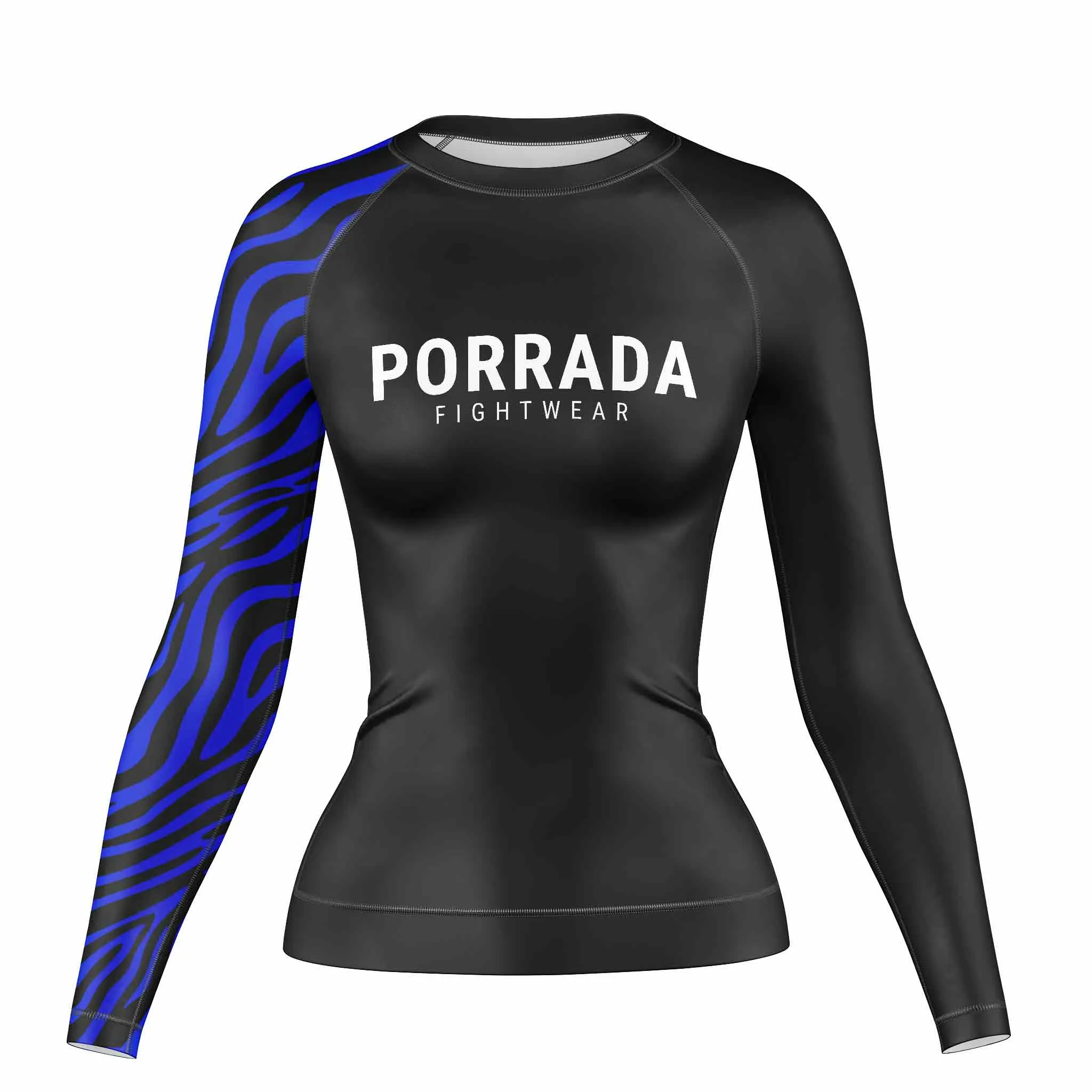 IBJJF BLUE RANKED WOMEN RASH GUARD