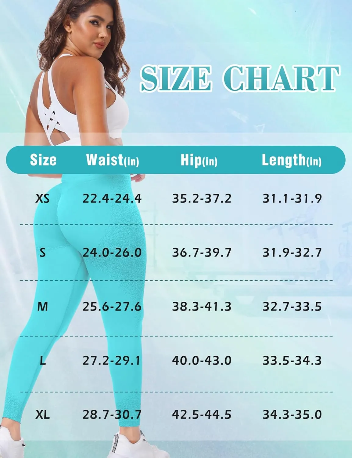 Ignite Scrunch Butt Lifting Leggings for Women Gym Workout Seamless Leggings Tummy Control Yoga Pants